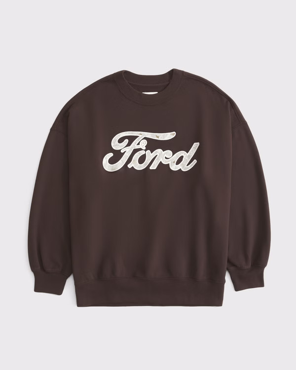 Women's Ford Vintage Sunday Crew | Women's New Arrivals | Abercrombie.com | Abercrombie & Fitch (US)