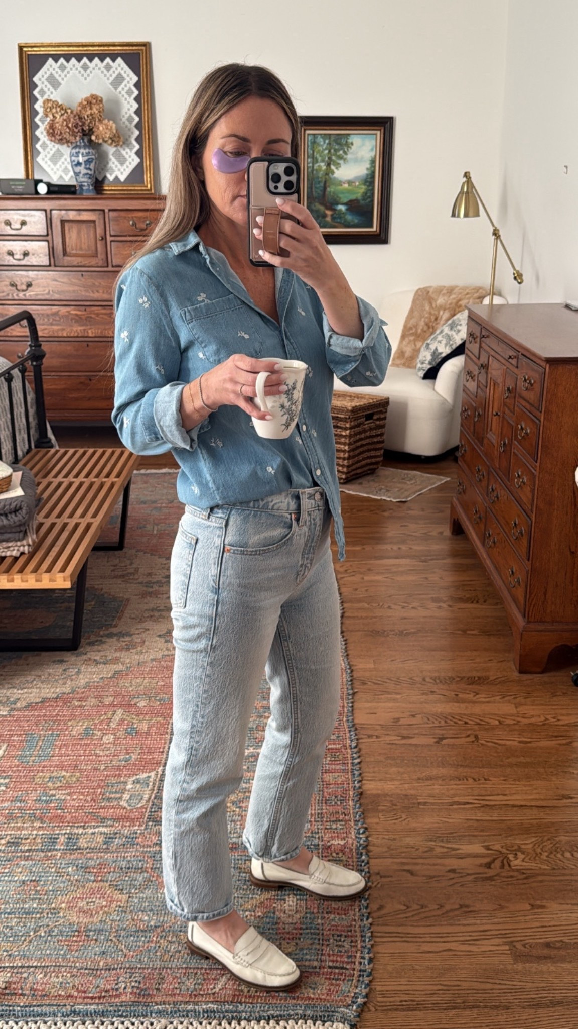 Denim on denim 

#LTKgrwm #LTKmomlife #LTKootd