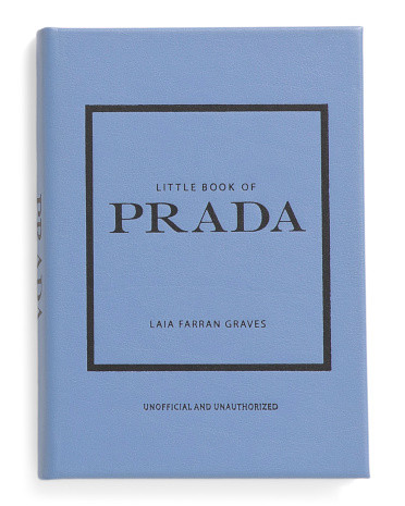 Little Book Of Prada Collection Luxe Leather Bound Book | TJ Maxx