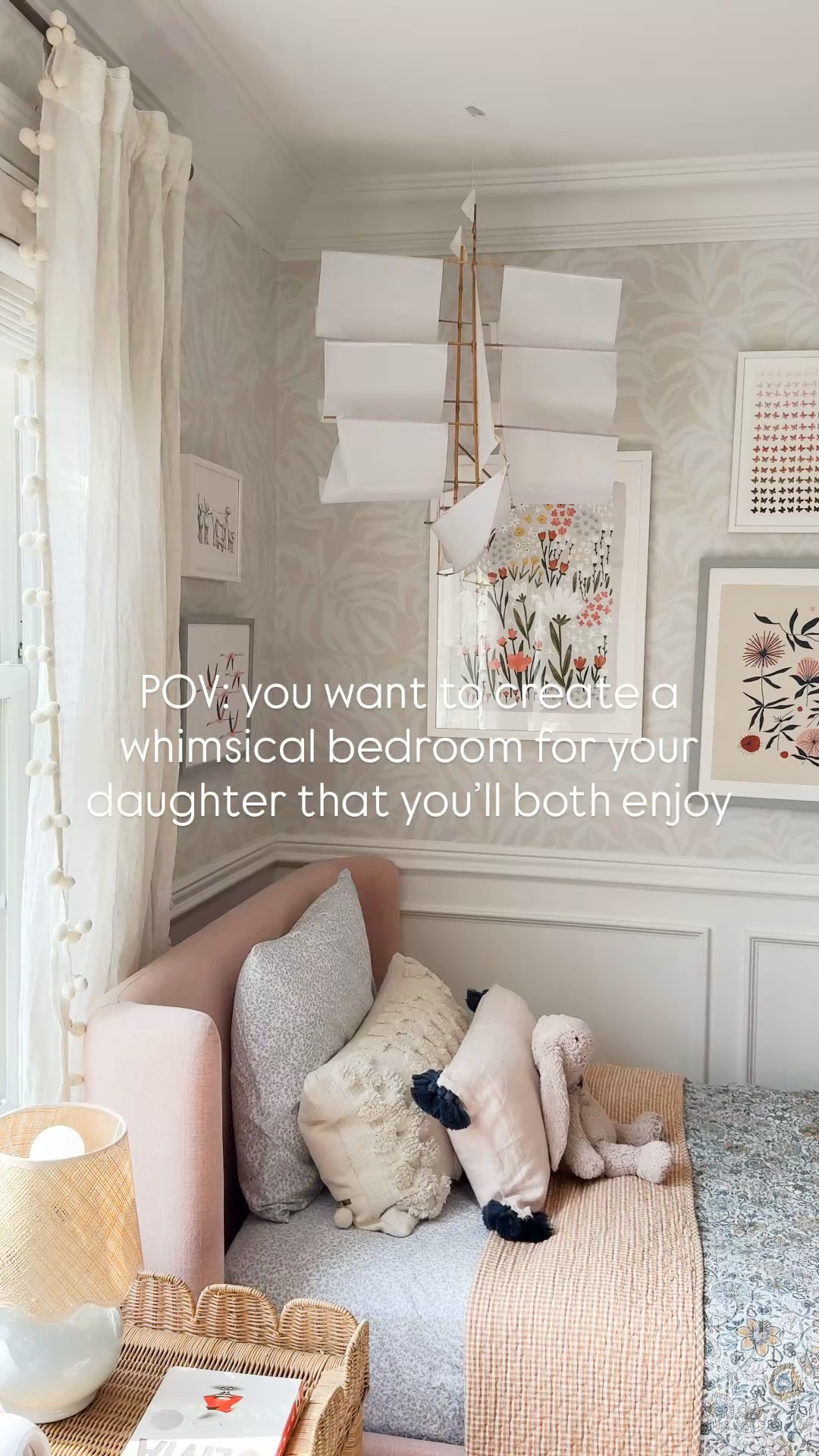 A kid’s bedroom can be fun and youthful and whimsical and still feel sophisticated (and be a place where you love to be in yourself!!) 

Wallpaper, art, bedding and textiles can go a long way… 

#LTKHome #LTKdayinmylife #LTKKids