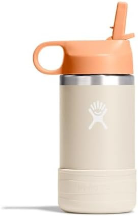 Hydro Flask Kids Water Bottle for School - Stainless Steel and Insulated with Straw Cap - 12 Oz C... | Amazon (US)