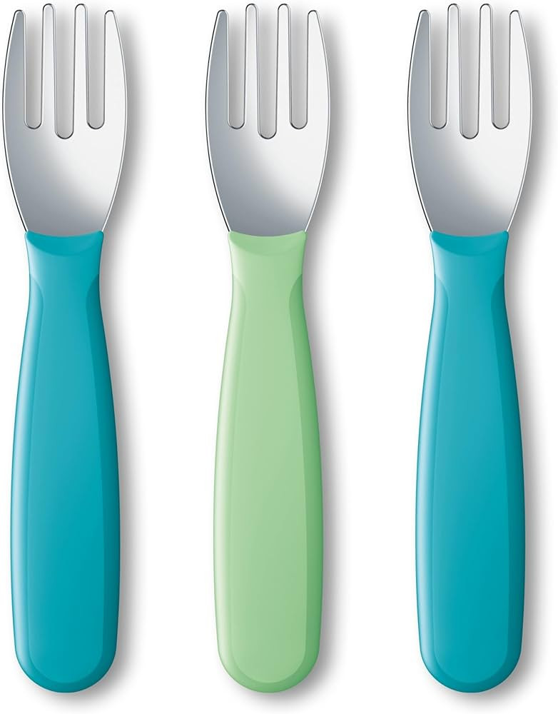 NUK Kiddy Cutlery Forks, 3 Pack, 18+ Months | Amazon (US)