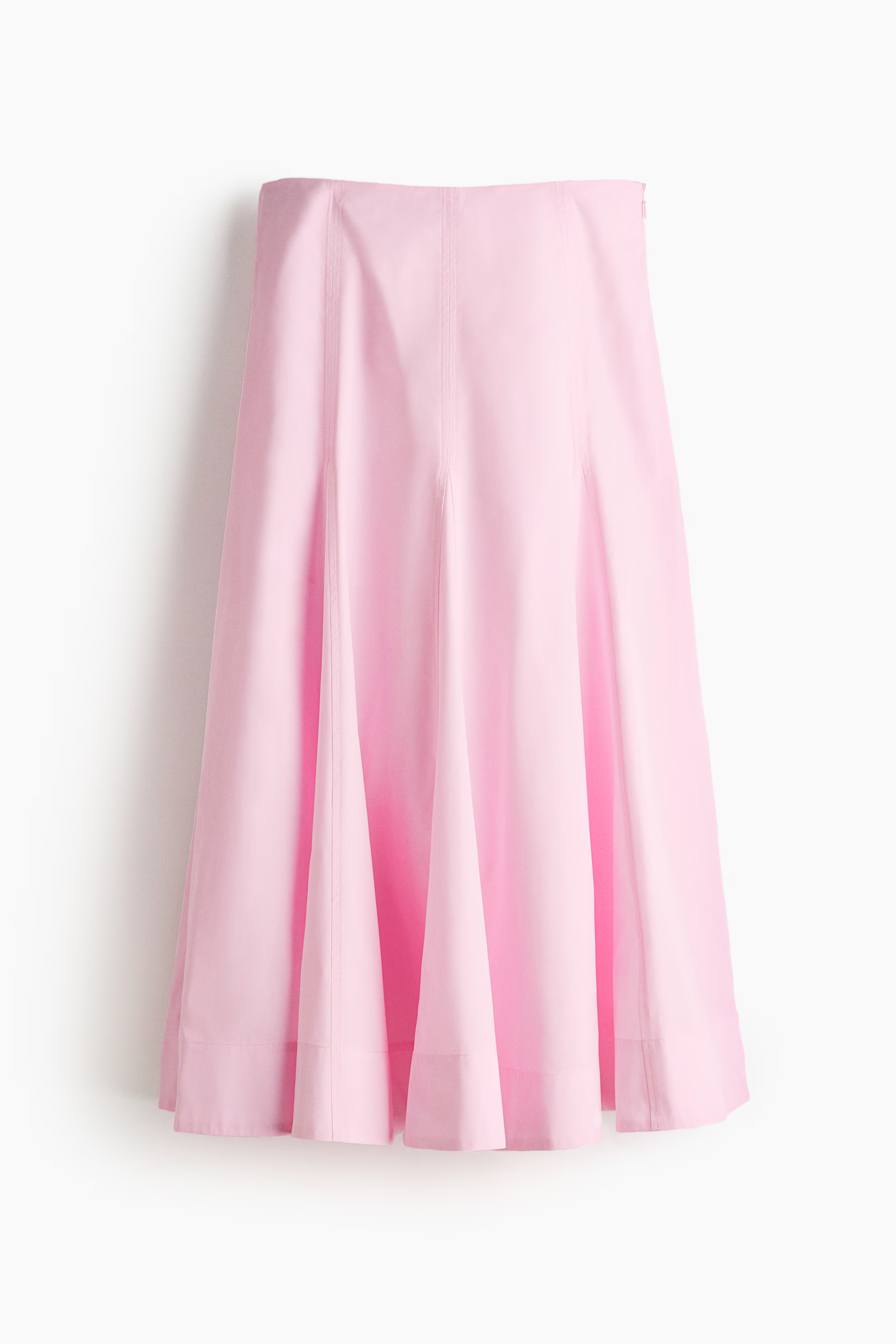 Flared cotton poplin skirt | H&M (UK, MY, IN, SG, PH, TW, HK)