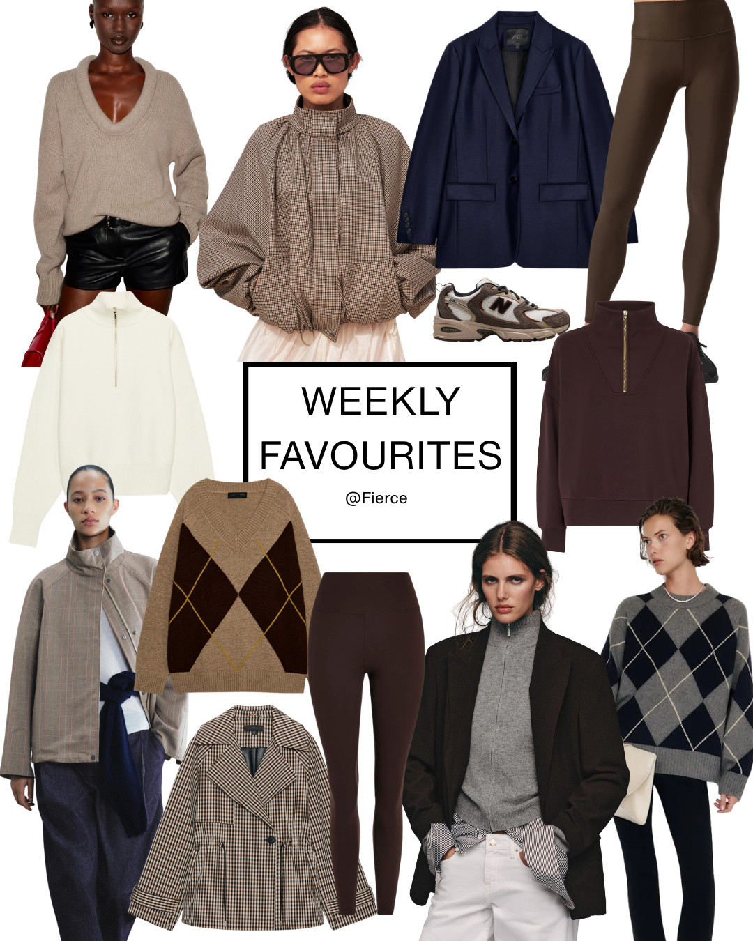Weekly Favourites! 

Autumn Workwear, Neutral Palette, Navy Tailoring, Brown Tones, Argyle Knitwear, Checked Patterns, Layering, Leggings, New Balance Trainers, Preppy Style, Elevated Casualwear, Capsule Wardrobe, Autumn Style, Autumn Wardrobe 
 

 #LTKuk #LTKautumn
