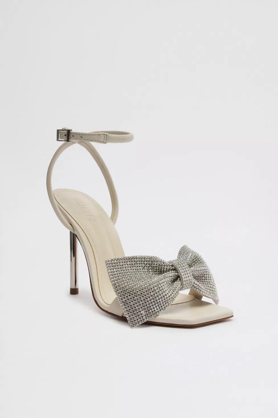 Schutz Leather Mila Bow Heel | Urban Outfitters (US and RoW)