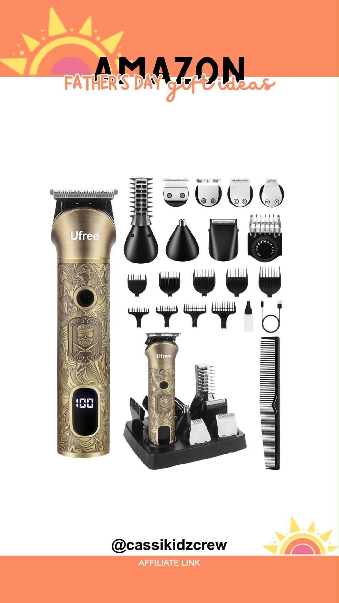Keep dad looking sharp this Father’s Day with a beard trimmer built for precision and comfort. Grooming becomes effortless while style stays on point every single day. ✂️🧔🎁  

#FathersDayGifts #BeardTrimmer #MensGrooming #BeardCare #GiftForDad #MensStyle #GroomingEssentials #SelfCareForMen #MensHealth #BeardTools 

 #LTKselfcare #LTKSaleAlert #LTKMens