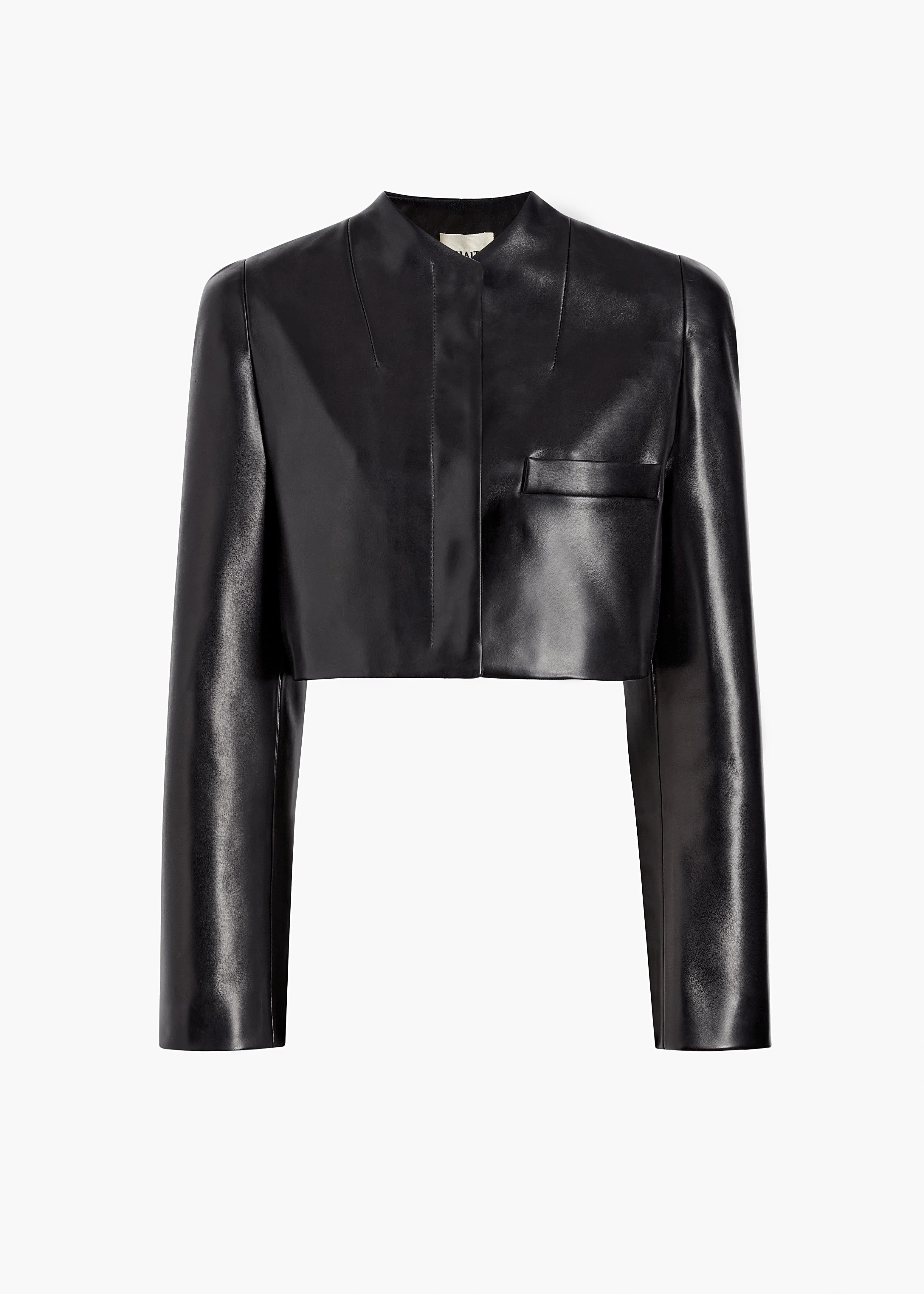 KHAITE - Samo Jacket In Black Leather | Khaite