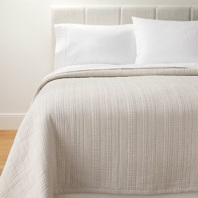 Stripe Matelasse Coverlet - Threshold™ designed with Studio McGee | Target