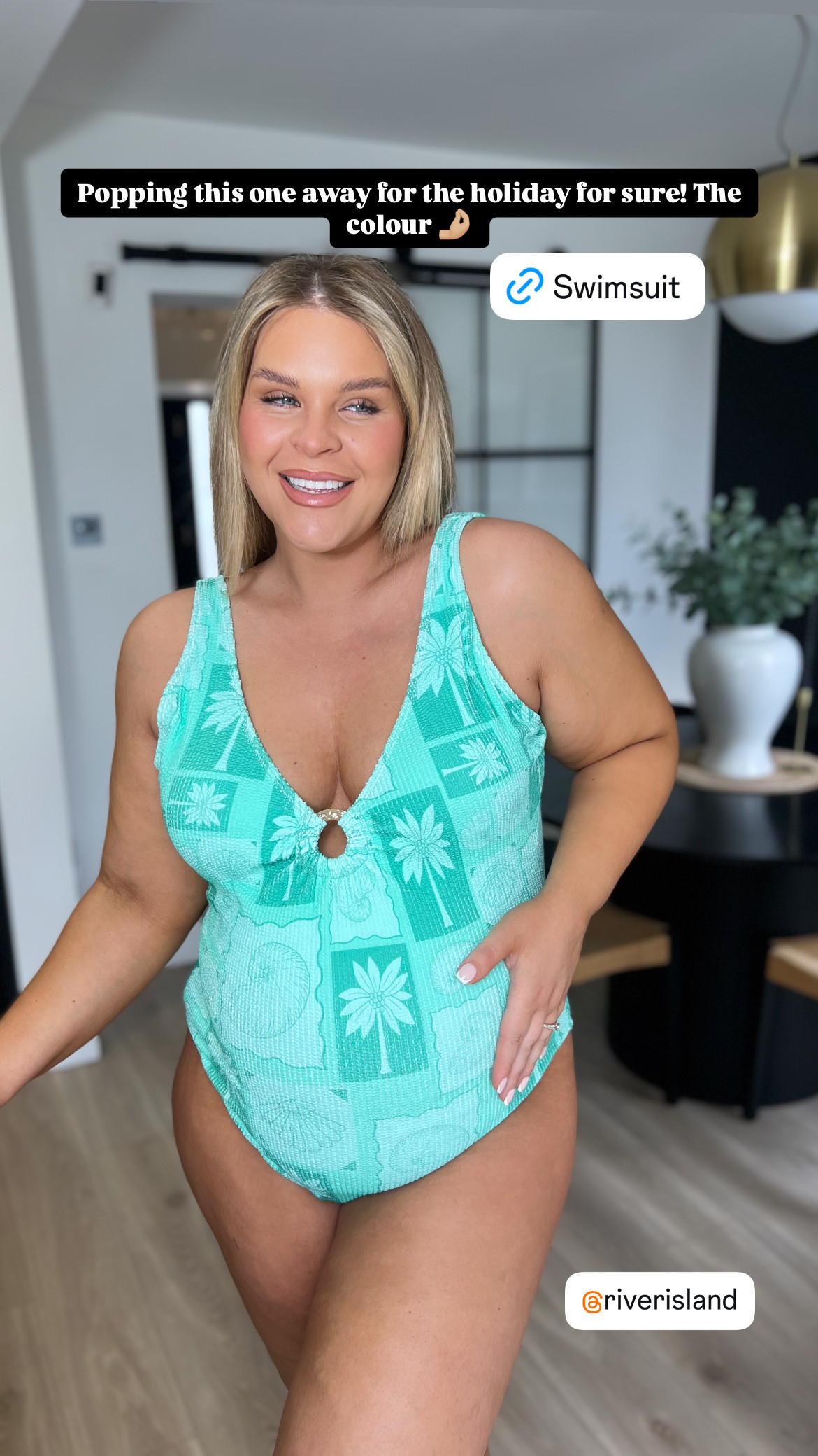 Sunny season, Vacation season, Swimsuit, River Island 

 #LTKuk #LTKsummer #LTKstyletip