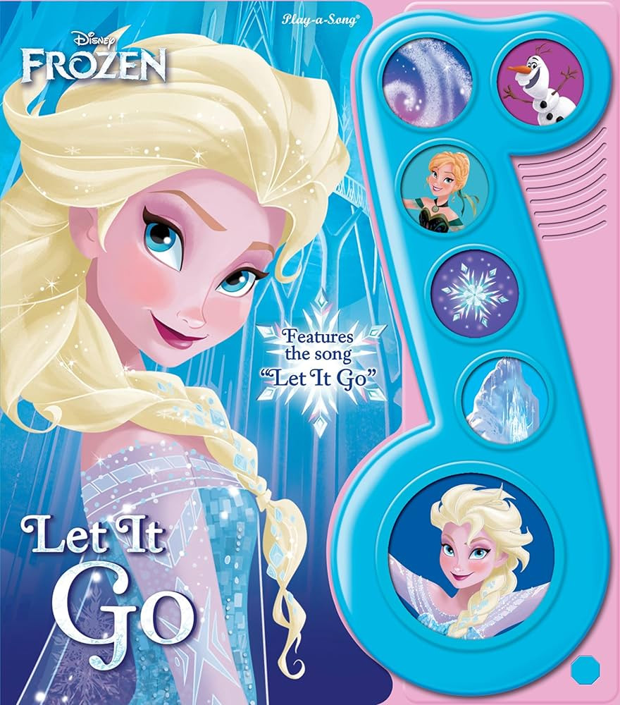 Disney Frozen - Let It Go Little Music Note Sound Book - PI Kids | Amazon (US)