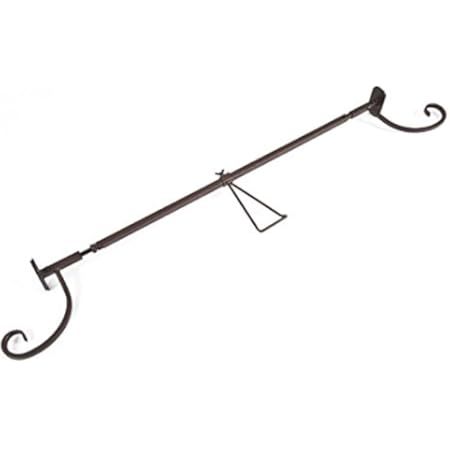 [Front Door Garland Hanger] - Adjustable to Different Door Widths | Heavy-Duty Cast Iron | Decorativ | Amazon (US)