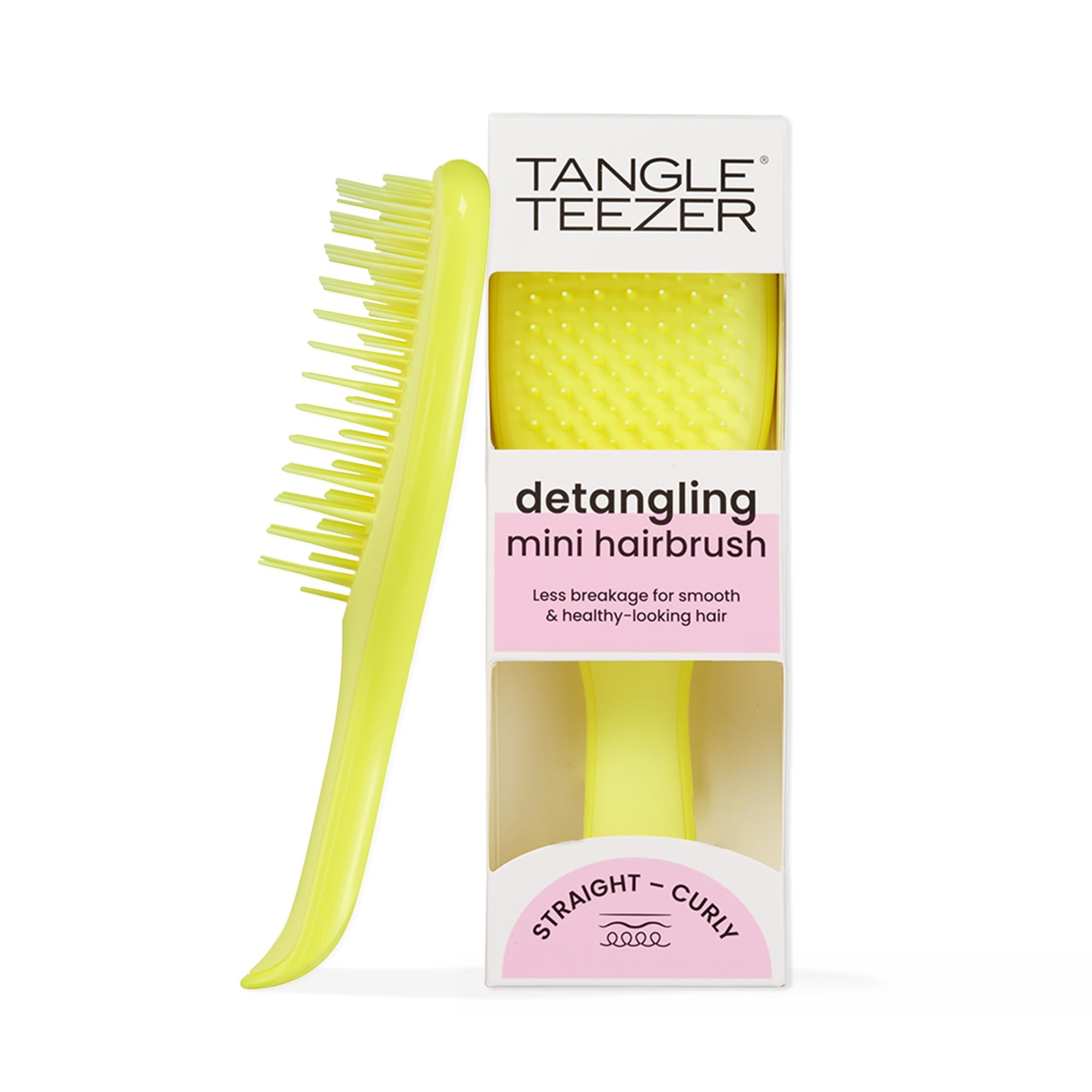 Tangle Teezer Ultimate Detangler Hairbrush, Eliminates Knots & Reduces Breakage, Mini Hair Brush ... | Amazon (US)