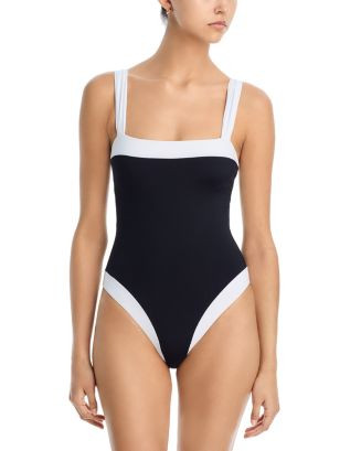 Colorblocked One Piece Swimsuit - Exclusive | Bloomingdale's (US)