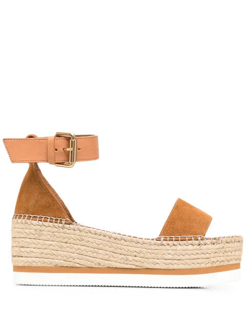 See By Chloé Platform ankle-strap Sandals - Farfetch | Farfetch (CA)