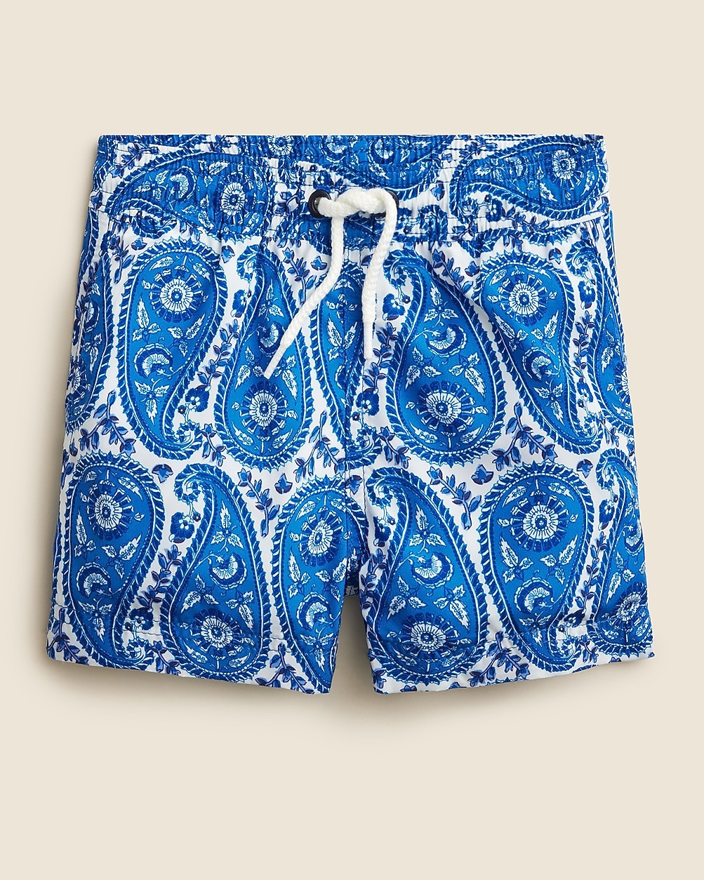 Boys' printed swim trunk | J. Crew US