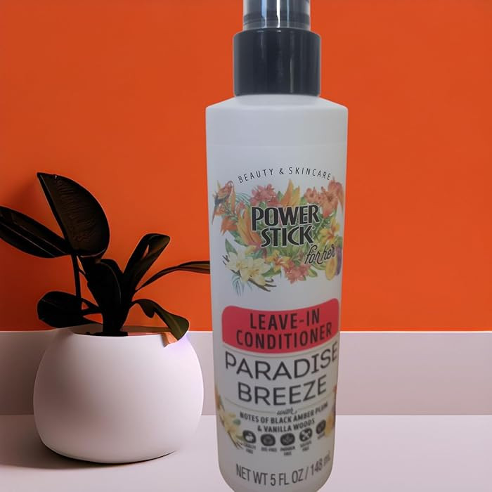 POWER STICK Paradise Breeze Leave-In Hair Conditioner for her, 5 fl oz With Notes Of Black Amber ... | Amazon (US)