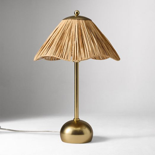 Josie Raffia Table Lamp | West Elm (US)