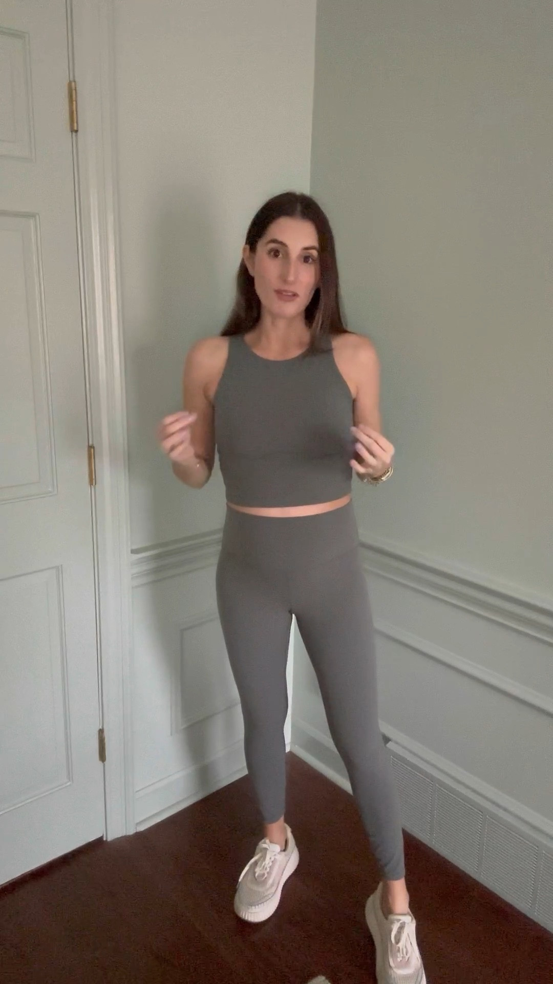 Cannot believe it’s taken me this long to order athletic clothes from amazon! I cannot get over this quality! Wearing a small in the tank & leggings. Medium in the pullover! 

#LTKfindsunder50 #LTKVideo #LTKfindsunder100