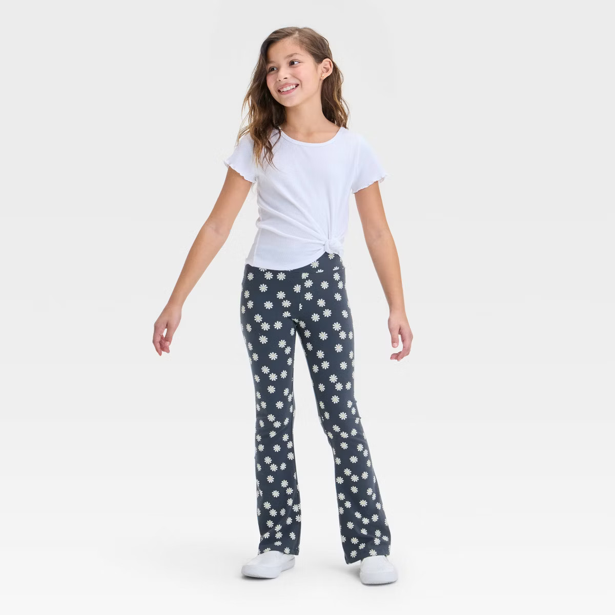 Girls' Flare Leggings - Cat & Jack™ | Target