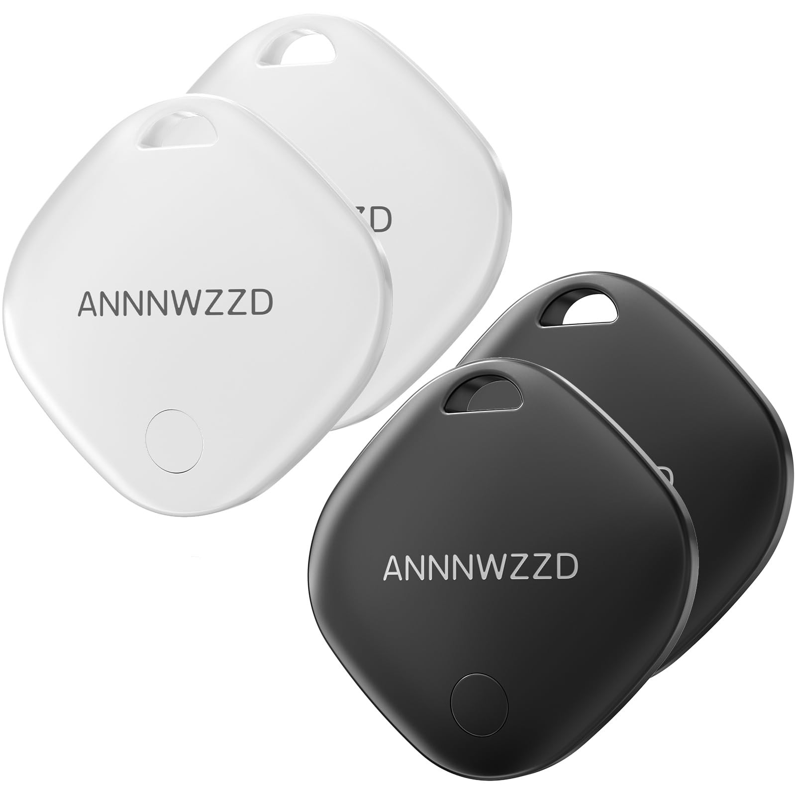 ANNNWZZD Tag 4 Pack Item Finders with Apple Find My APP (iOS Only) Help You Track Your Keys, Wall... | Amazon (US)