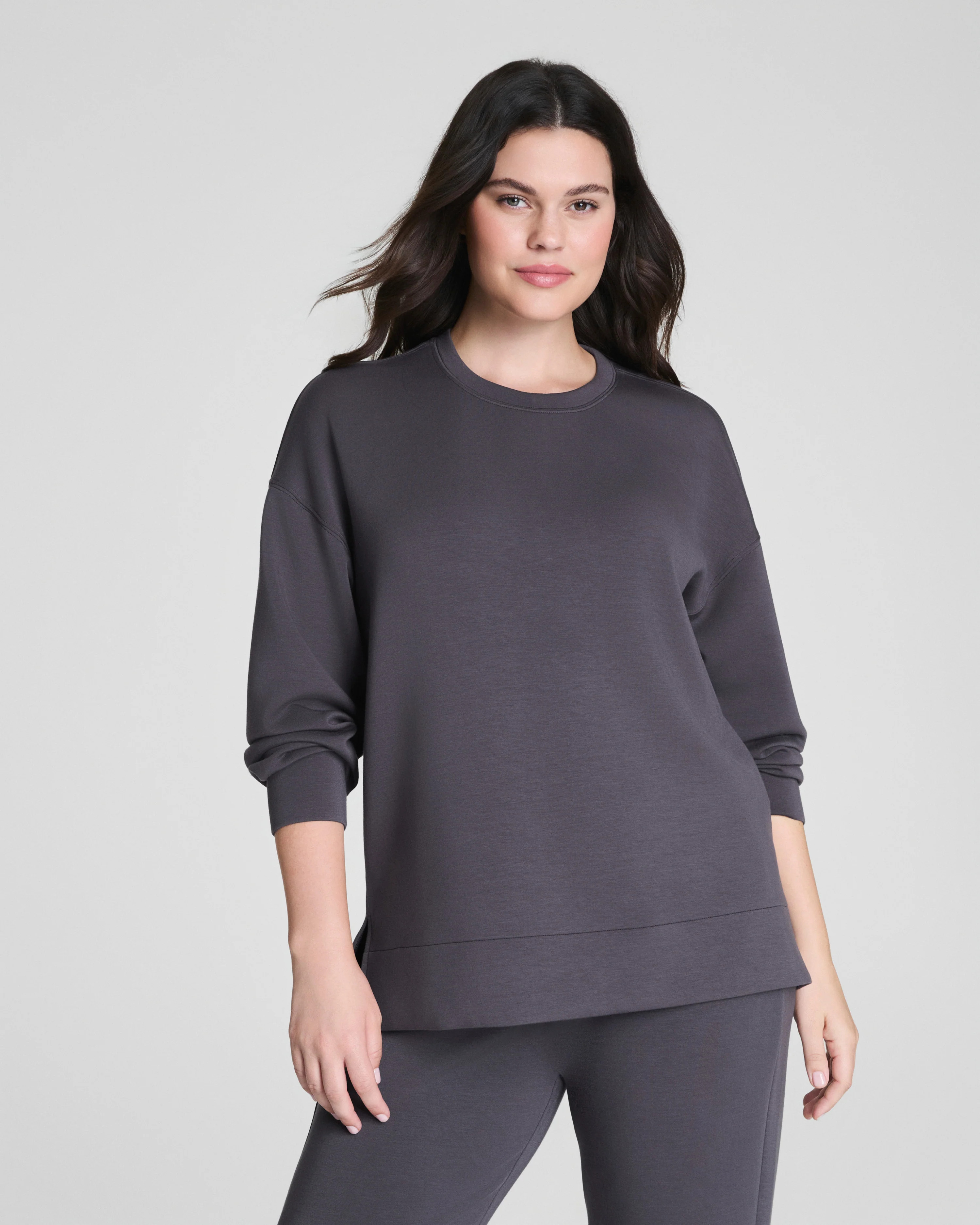 AirEssentials Crewneck Tunic with Booty Coverage | SPANX | Spanx