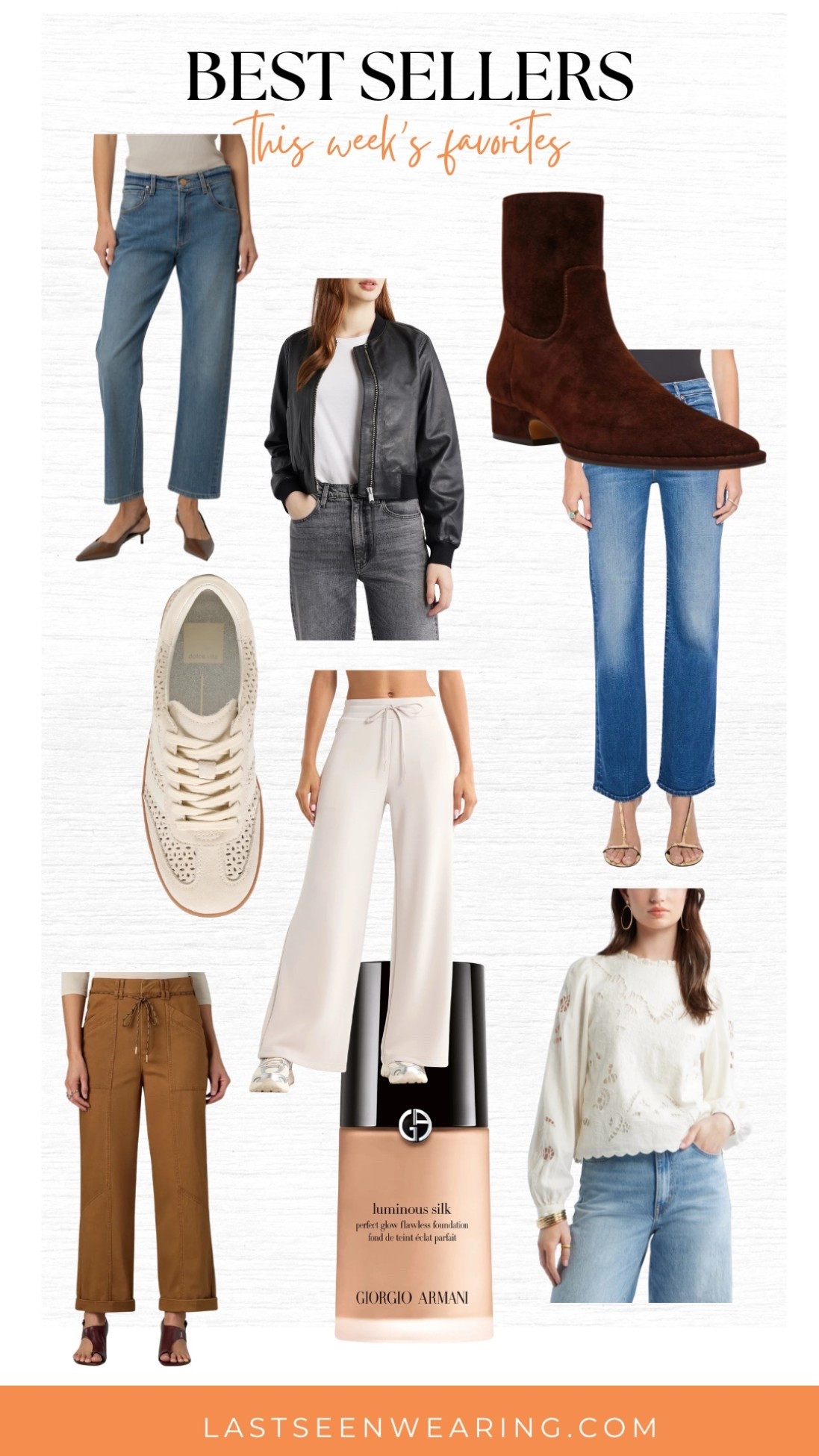 This Week’s Bestsellers
#booties #sneakers #bomber

#LTKOver40