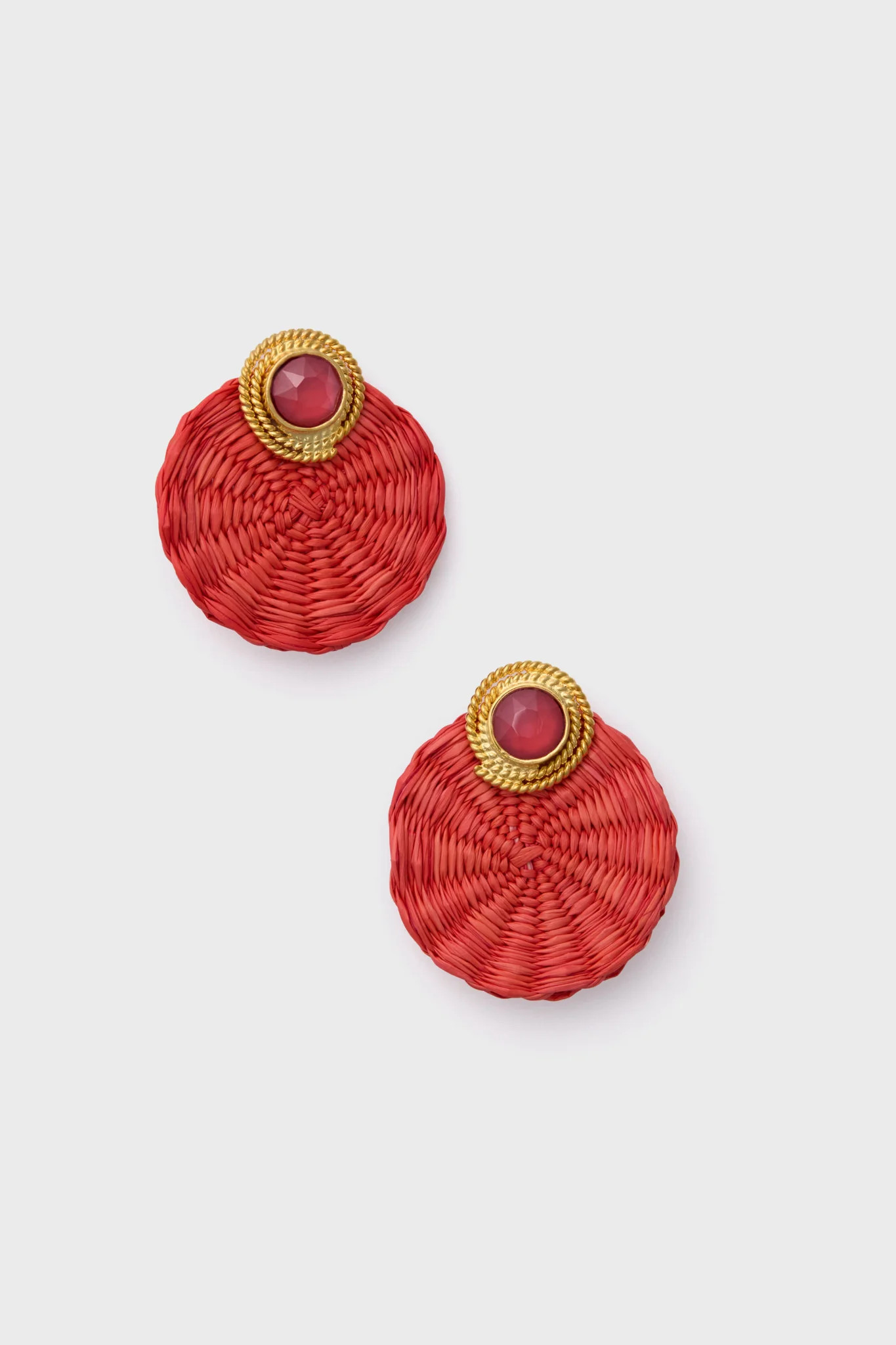 Coral Iraca Dulcinea Studs | Tuckernuck (US)