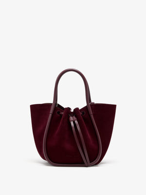 Small Ruched Tote in Soft Suede | Proenza Schouler LLC
