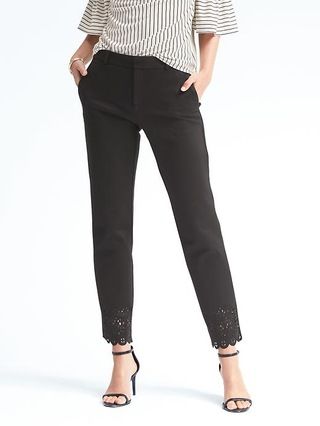 Ryan-Fit Laser-Cut Pant | Banana Republic US