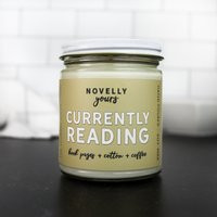 Currently Reading Bookish Candle Gift For Readers, Book Scented Candle, Pages Scent, Holiday | Etsy (US)