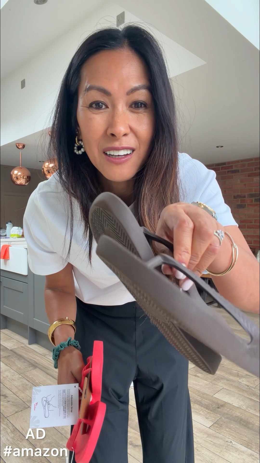 The comfiest flip flops ever! They mould to your feet and are designed and good if you want flip flops you can actually walk in for longer periods and you like some arch support.