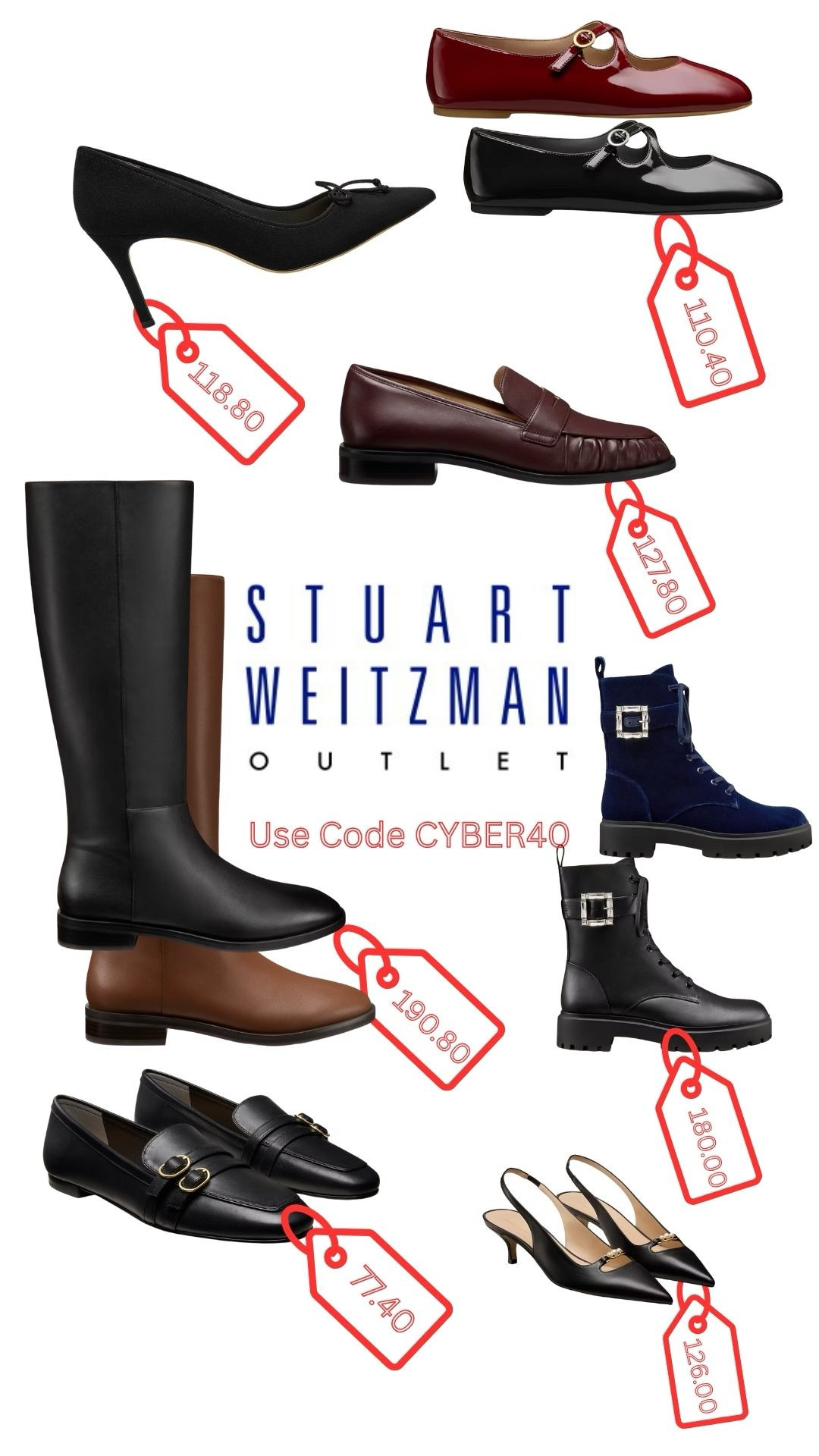 The prices speak for themselves! 
Stuart Weitzman always top in class for quality.


#LTKSaleAlert #LTKCyberWeek #LTKHoliday