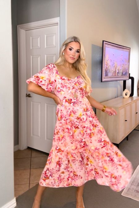 Amazon dress. Amazon Easter dress. Amazon style. Amazon fashion. Floral dresses. Floral dress for Easter. Spring wedding guest dress 

#LTKtravel #LTKwedding #LTKmidsize