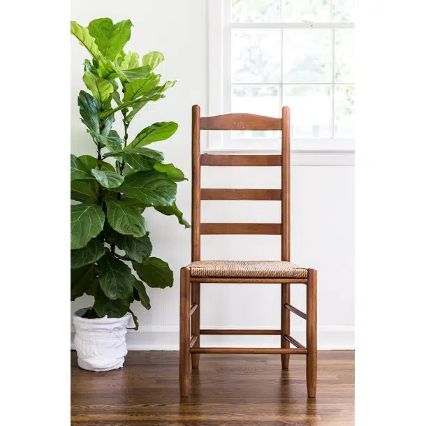 Burkes Solid Wood Ladder Back Side Chair | Wayfair North America