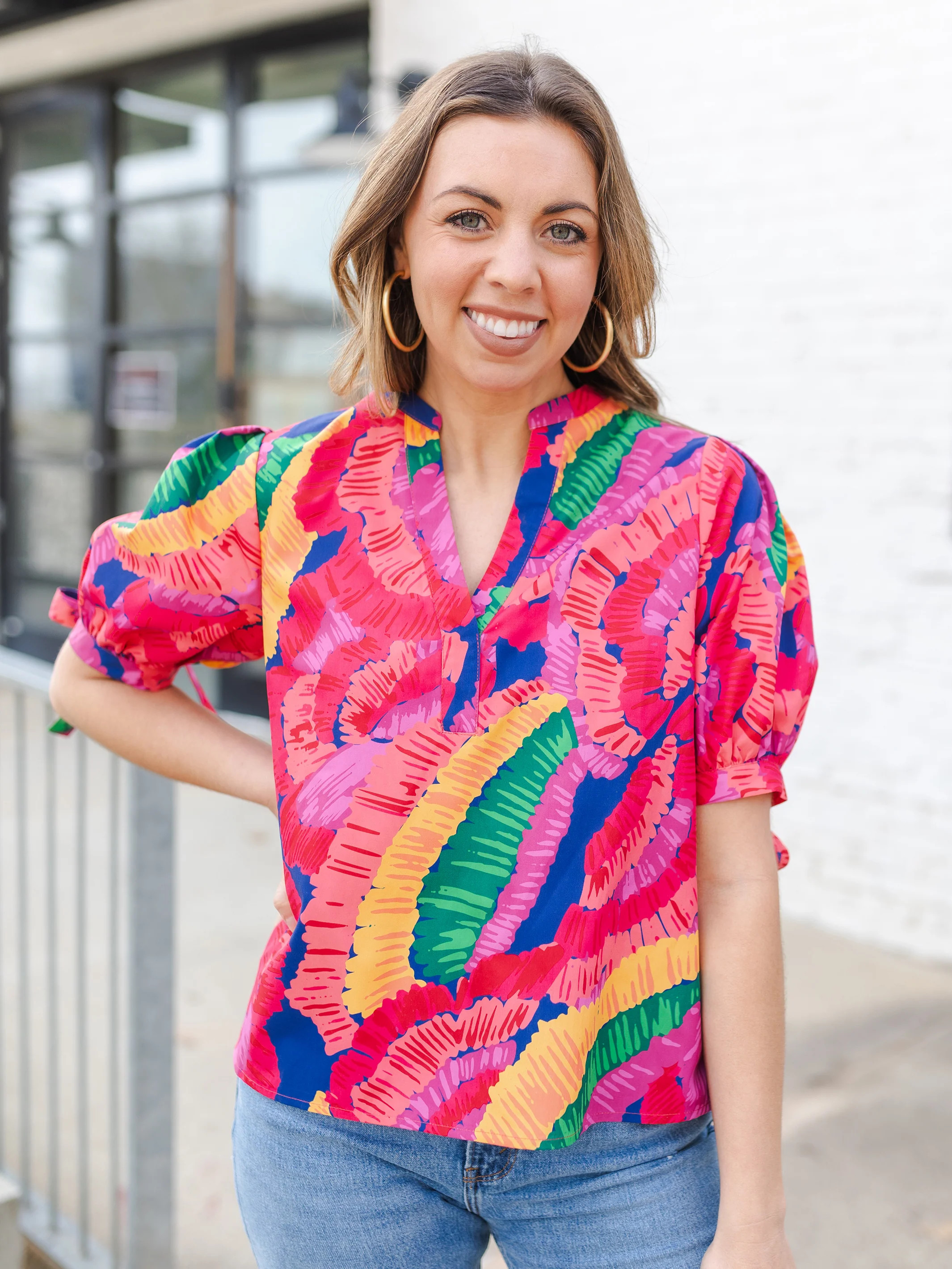 Louise Top | Showstopper Multi | Michelle McDowell