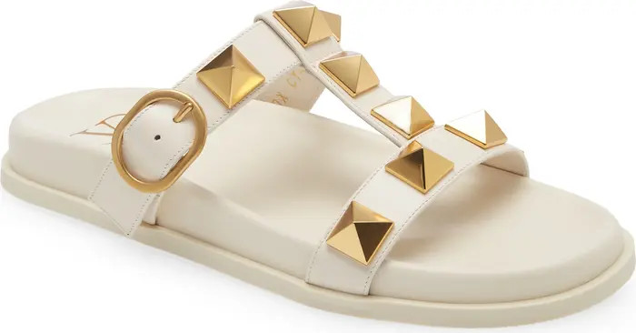 Valentino Garavani Roman Stud T-Strap Sandal | Nordstrom | Nordstrom