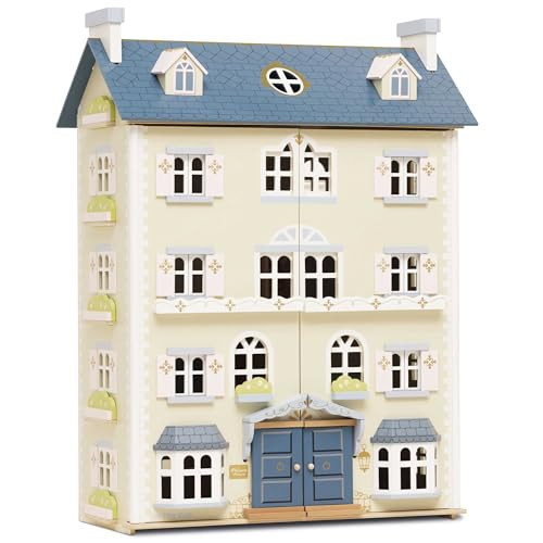 Le Toy Van - Palace House Large Wooden Doll House | Great As a Gift | 5 Storey Wooden Dolls House Play Set - Suitable for Ages 3+ | Amazon (US)