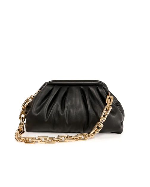 Chic Crossbody Chain Pouch Bag - Black | VICI Collection