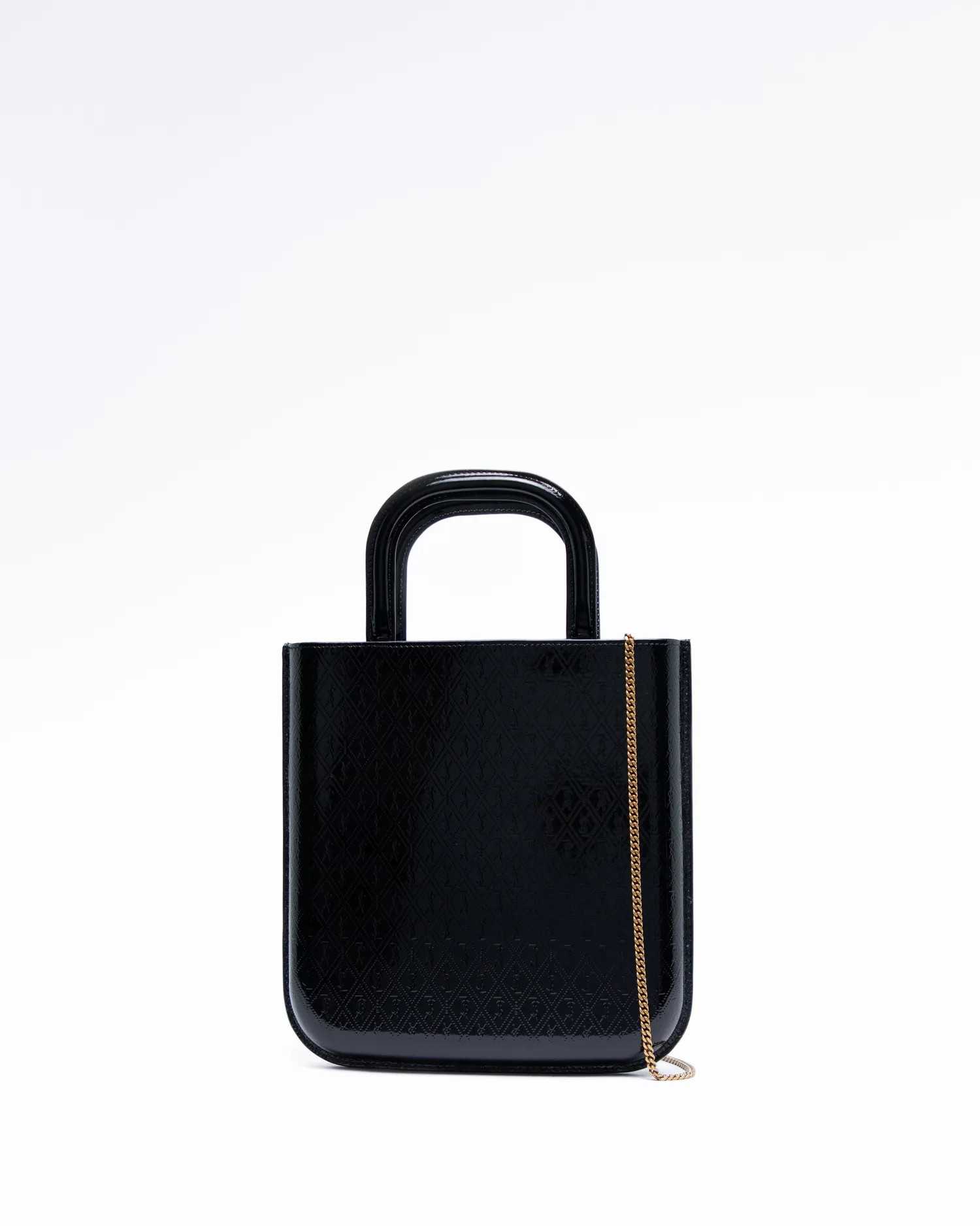 Logo Embossed Mini Shopping Bag | Vivrelle