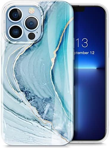 GVIEWIN for iPhone 13 Pro Case 6.1 Inch, [10FT Military Grade Drop Protection] Marble Phone Cases Sl | Amazon (US)