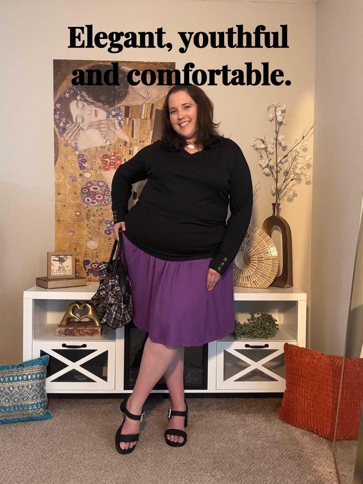 My type of outfit: Elegant, comfortable and youthful all in one.

#LTKOver40 #LTKMidsize #LTKPlusSize