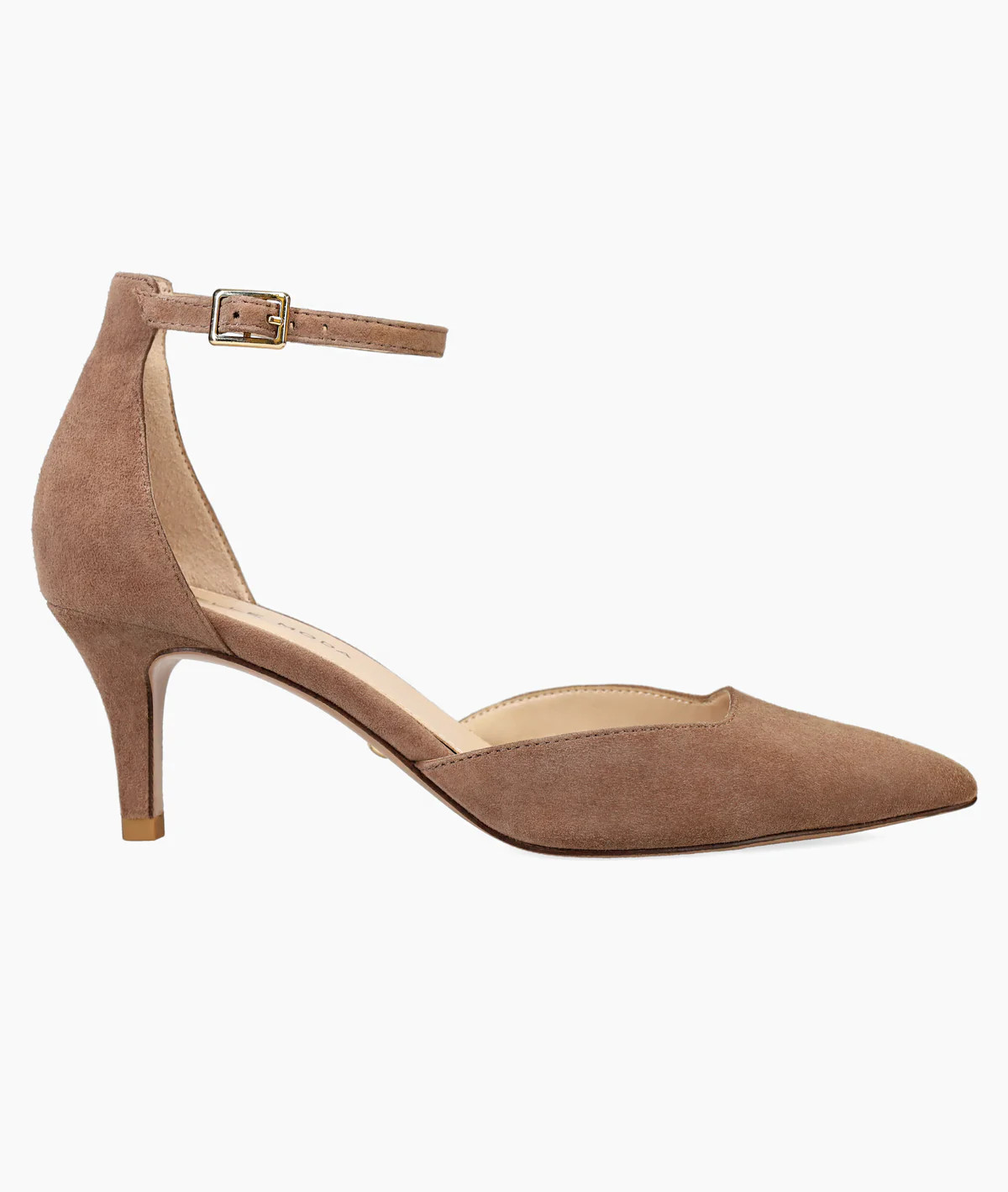 Kendal Low Heel - Taupe | Pelle Moda