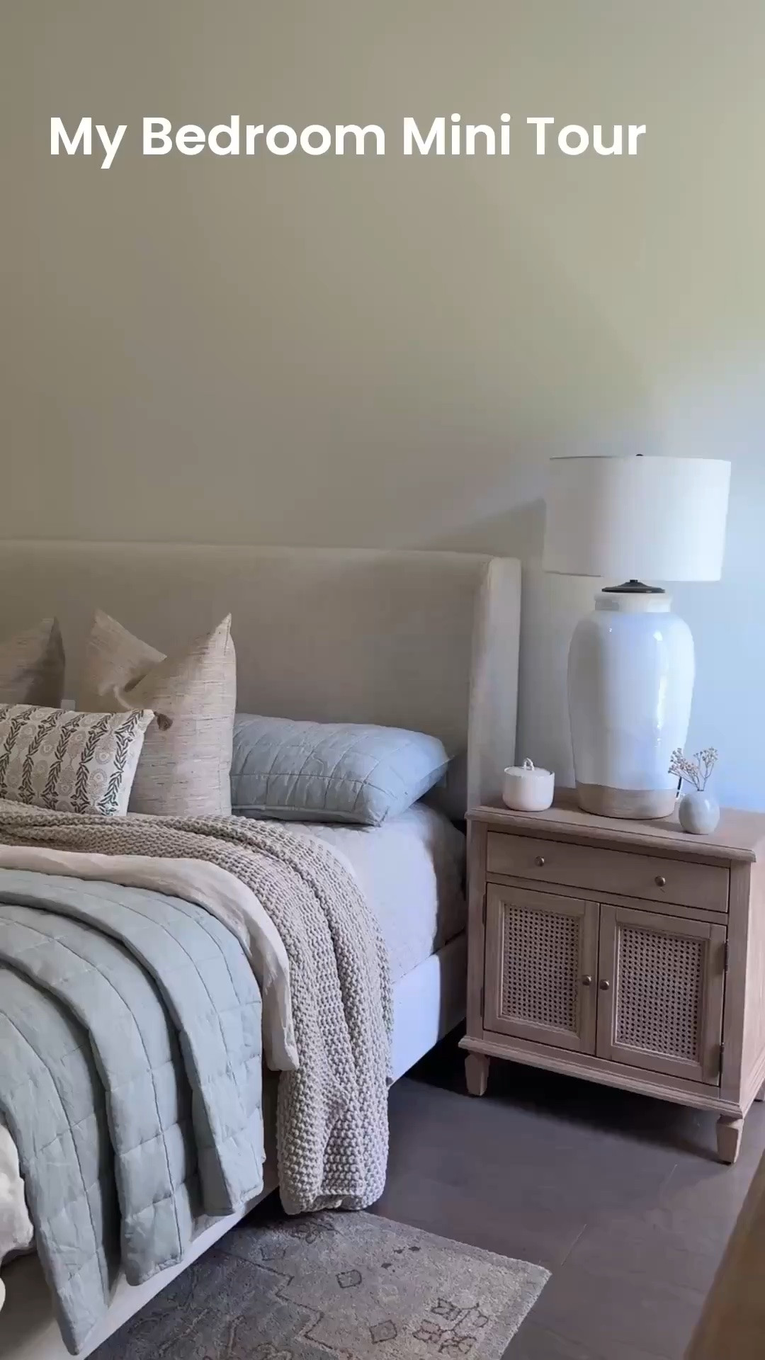 Master bedroom tour! Cozy bedding, nightstands, home decor, Tilly bed, dressed, my bedroom 
@Quince

#LTKHome #LTKSaleAlert #LTKSeasonal