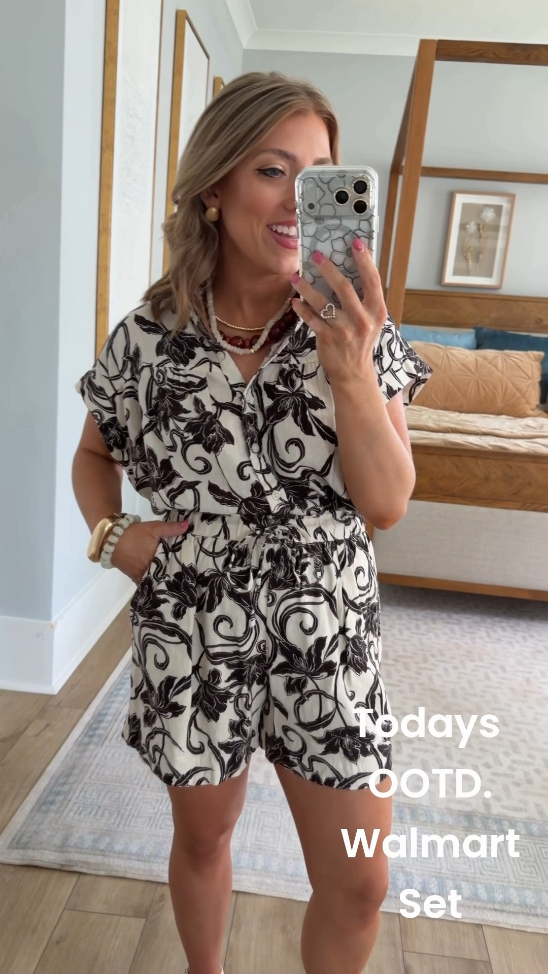 🤎✨ My Walmart OOTD is giving effortless, elevated style for less! This gorgeous brown and ivory matching set is one of my favorite new Walmart fashion finds. The top and matching shorts are lightweight, flattering, and perfect for these hot summer days. I paired them with the cutest Walmart sandals, and the best part? My top, matching shorts, and sandals are all under $20 each! 🙌

If you’re looking for affordable summer outfits that look so much more expensive, Walmart’s new arrivals have been so good lately. These are the kind of versatile pieces you’ll wear on repeat for brunch, vacation, shopping, and everyday errands.

Everything linked for you! 🤎

#walmartfashion #walmartfinds #walmartstyle #walmartnewarrivals #affordablefashion #summerfashion #summeroutfit #ootd #outfitoftheday #matchingset #coordinatedset #brownandivory #neutralstyle #casualstyle #everydaystyle #vacationoutfit #brunchoutfit #momstyle #fashionfinds #styleforless #lookforless #budgetfriendlyfashion #walmartoutfit #affordablestyle #summerstyle #trendingfashion #sandals #everydayoutfit #fashionover30 #wearmorepayless

#LTKootd #LTKPetite