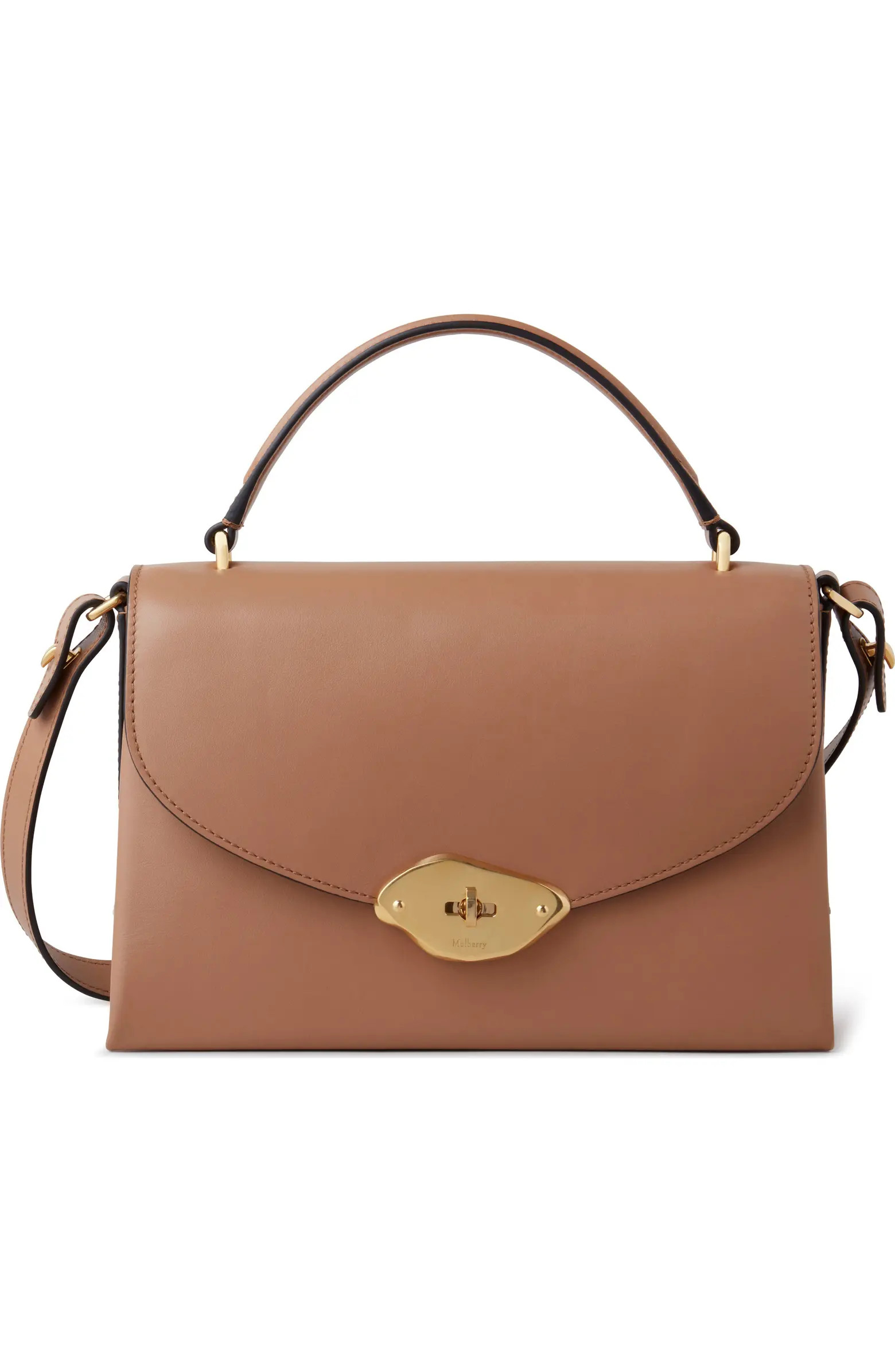 Lana High Gloss Leather Top Handle Bag | Nordstrom