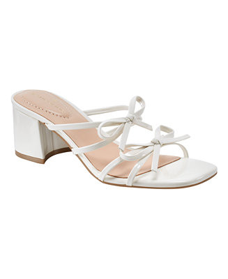 Women's Margil Strappy Bow Block Heel Sandals | Macy's