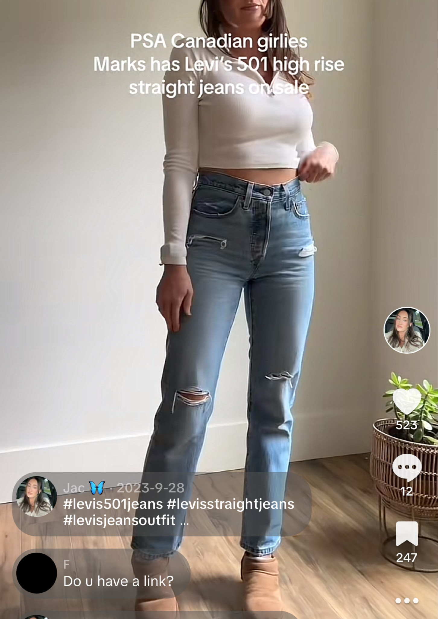 Fav Levi’s from tik tok - 501 original! Linked diff color options. TTS 

#LTKcanada #LTKFashionMonth #LTKstyletip