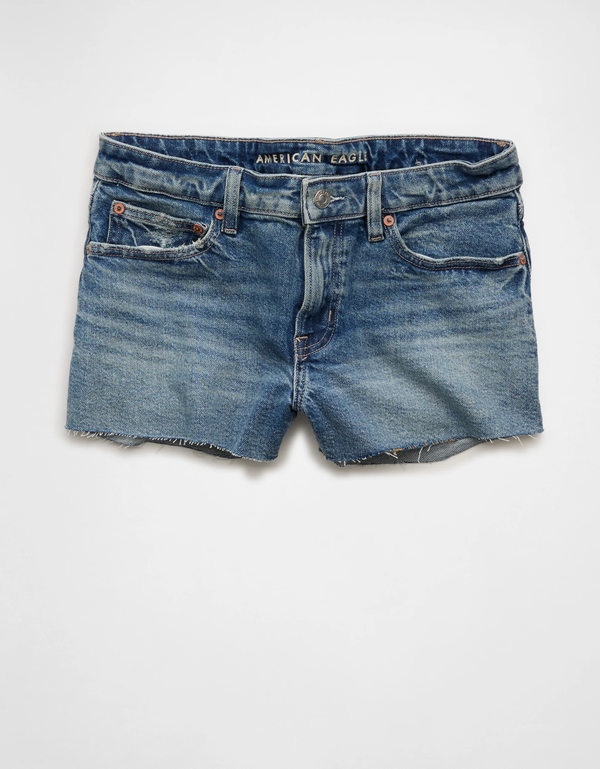 AE Stretch Low-Rise Perfect Shortie | American Eagle Outfitters (US & CA)
