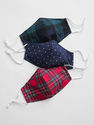 Adult Contour Mask with Filter Pocket (3-Pack) | Gap Factory