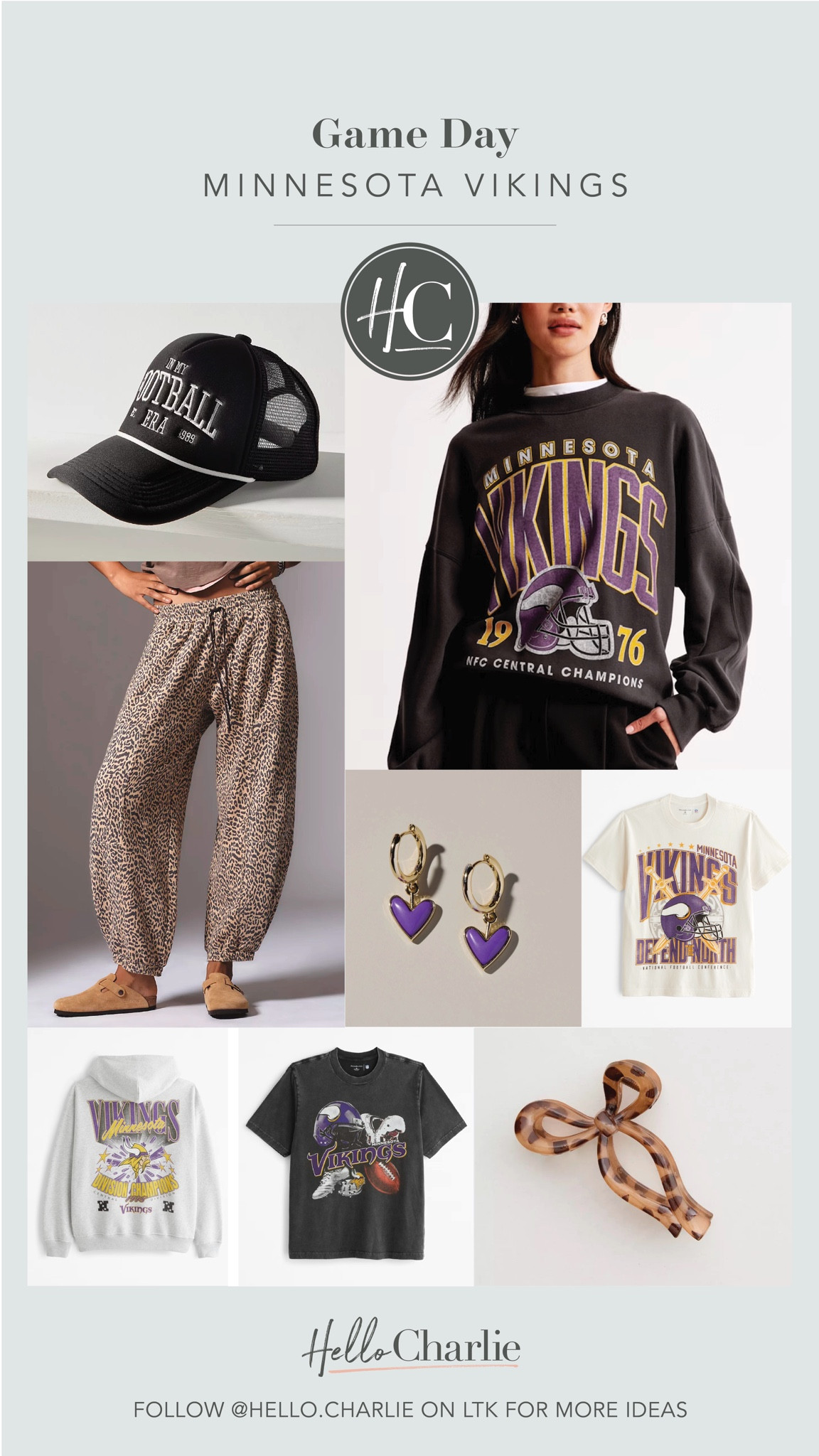 Game day gear for Vikings fans! I love how my favorite brands like Abercrombie, Anthro and AE have collabs with the NFL so we can get some cute apparel for fall football season. Abercrombie is 20% off today too! 


#LTKFallSale #LTKSeasonal #LTKSaleAlert